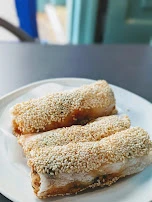 Sesame Prawn Wrap